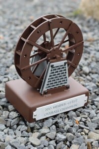 Golf Tournament Trophies -Bright's Creek water wheel (2)