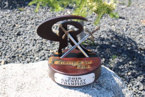 Guantlet Trophies -Champions Run