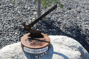 Hatchet Golf Trophies -Desert Mountain