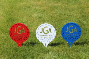 Junior Golf Tee Markers -Broward County