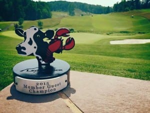 LedgeRock Custom Golf Trophy