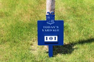 Par 3 Signs -White Beeches