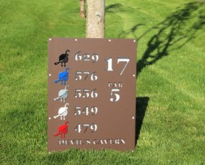 Tee Monument Signs -Troon CC