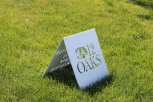 Tournament Name Signs -12 Oaks